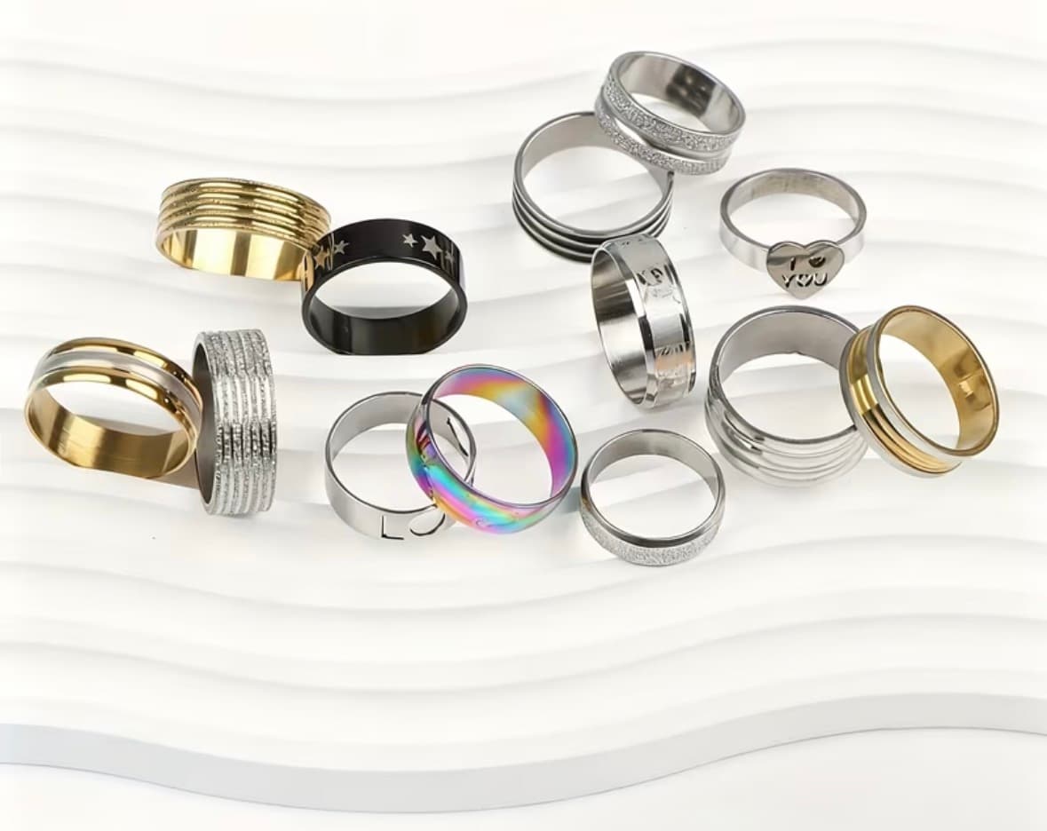 Stainless steel ring 2