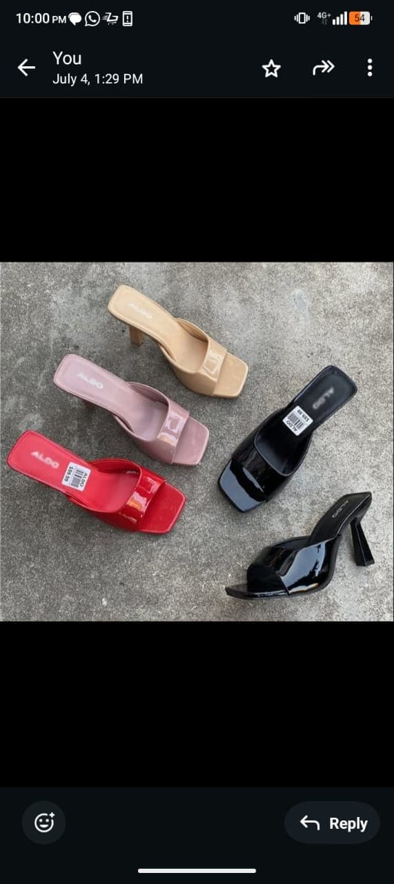 Stiletto Open toe heel